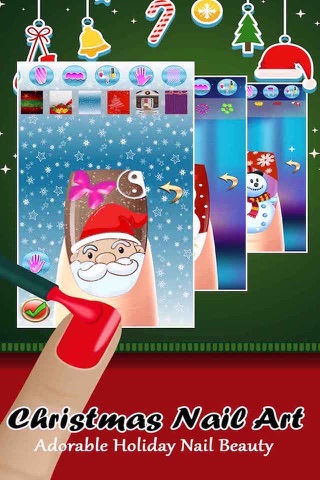 Aaah! Holiday Nails Art Beauty Gallery-Christmas Nail Manicure & Paint screenshot 3