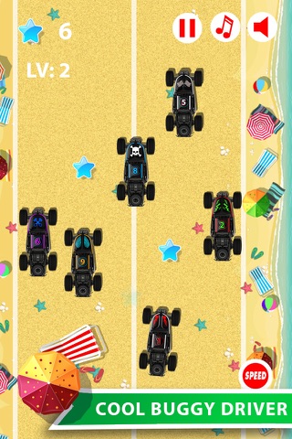 Sand buggy beach racing mania screenshot 2