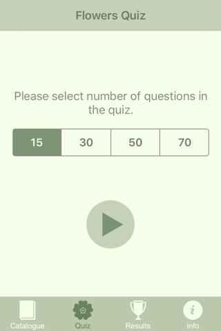 Flowers Quiz - обучающая игра-викторина и каталог цветов screenshot 3