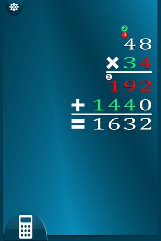 Magie Calc Free - Les opérations mathématiques comme à l'école screenshot 2