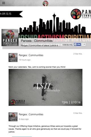PANGEA | COMMUNITIES (church) screenshot 2