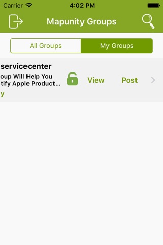 mGroups screenshot 3
