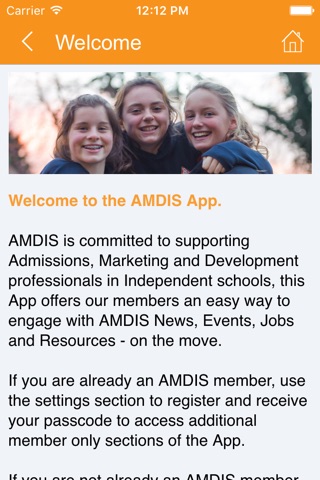 AMCIS Member App screenshot 2