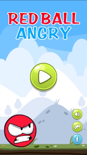 Angry Red Ball Fly - Crazy Adventure In 