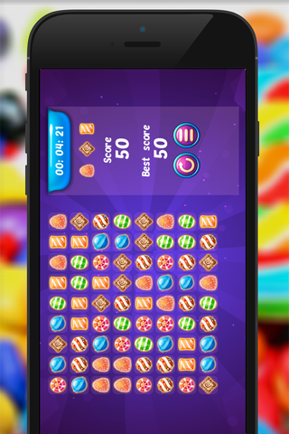 Candy Line : Matching collapse connect with friend screenshot 3