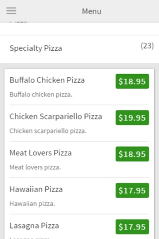 Tony's Pizzeria Ordering screenshot 3