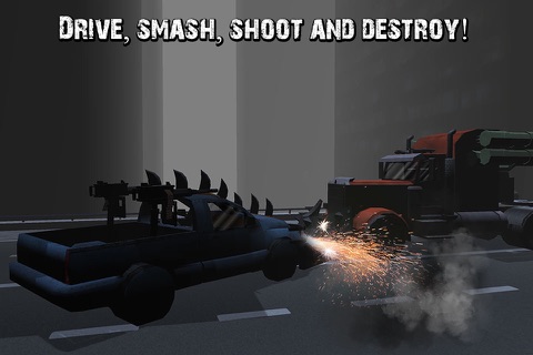 Zombie Death Car Racing 3D Full screenshot 4