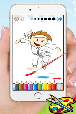 Game screenshot Sport Cartoon Coloring Book - Drawing for kids free games hack