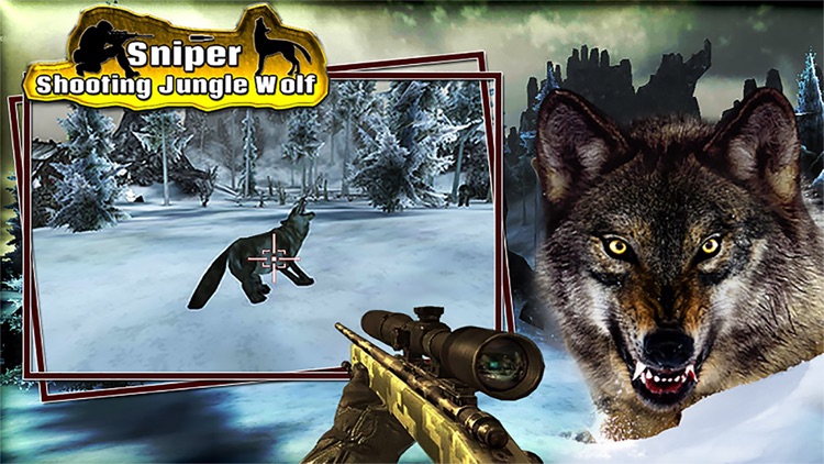 Sniper Shooting Jungle Wolf