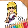 Coloring Ideas for Lego Friends Full