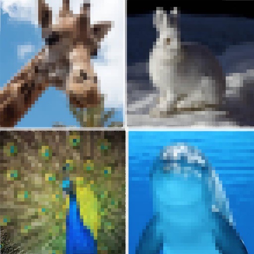 Guess Mosaic Animals Icon