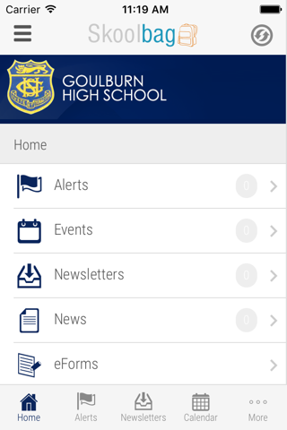 Goulburn High School - Skoolbag screenshot 2