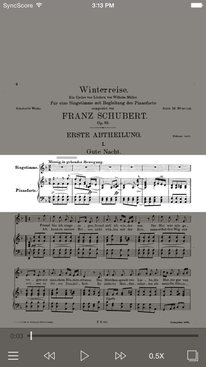 Schubert Winterreise - SyncScore screenshot-0