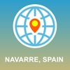 Navarre, Spain Map - Offline Map, POI, GPS, Directions