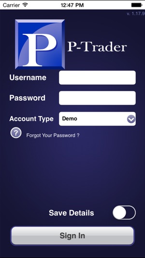 P-Trader for iPhone