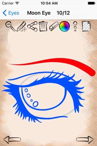 What To Draw Anime Eyes screenshot 4