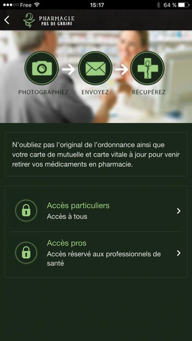 How to cancel & delete Pharmacie Pas De Graine from iphone & ipad 2