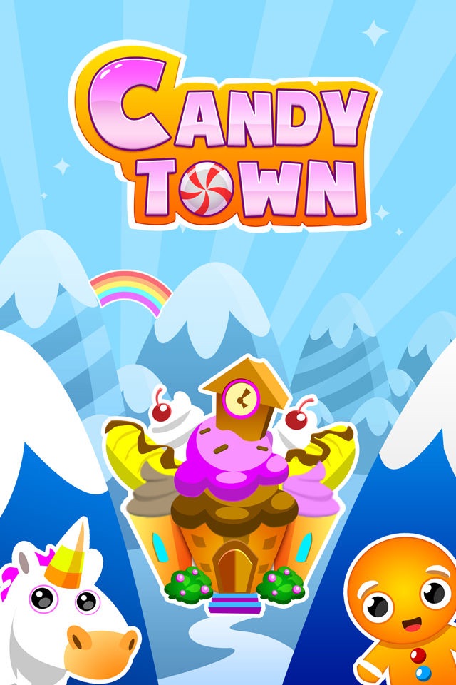 Candy Town:  Tile Matching Solitaire Game (for iPhone & iPad) screenshot 4