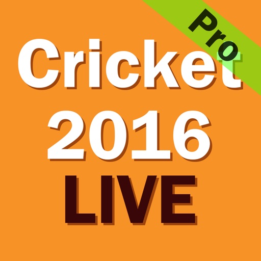 Cricket 2016 Live Full Score Pro  for worldcup ,ipl ,t20