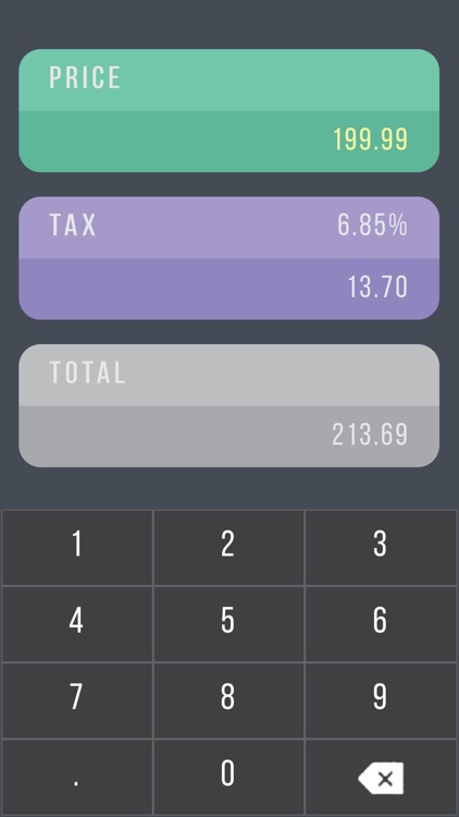 A Sales Tax Calculator