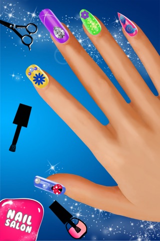 Nail Fairy Tale for Girls – Princess Nails Makeover with Glamorous Designs in Manicure Salon screenshot 3