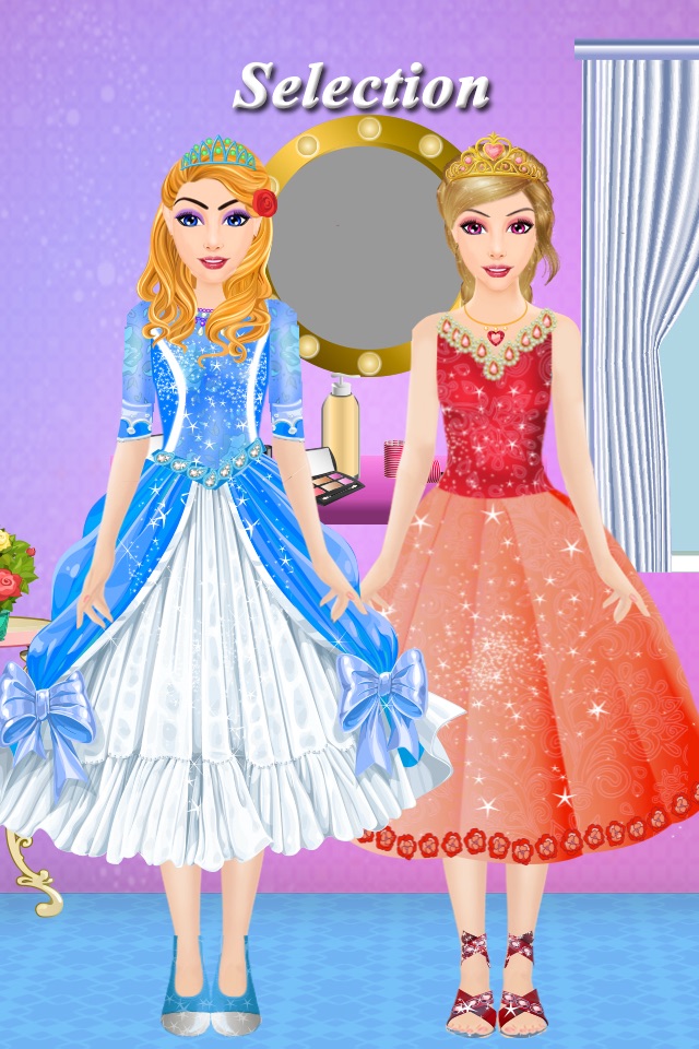 Makeover Salon Princess Games screenshot 3