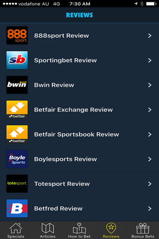 betHQ - bonus bets, bookie reviews & how to bet screenshot 3