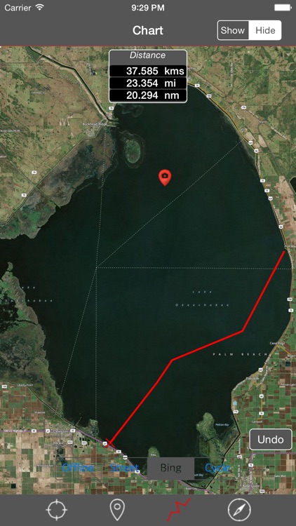 Lake Okeechoobee (Florida) - Raster Nautical Charts