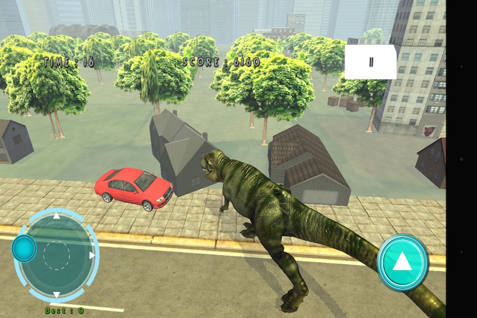 Dinosaur Rampage - Trex Free screenshot 4