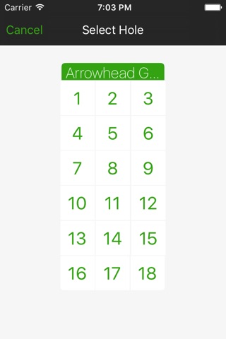 Arrowhead Golf Club - Scorecards, GPS, Maps, and more by ForeUP Golf screenshot 3