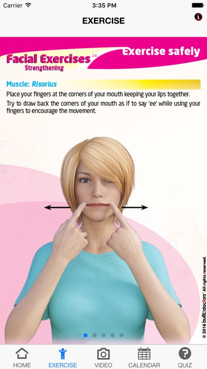 Exercise Facial Strengthening