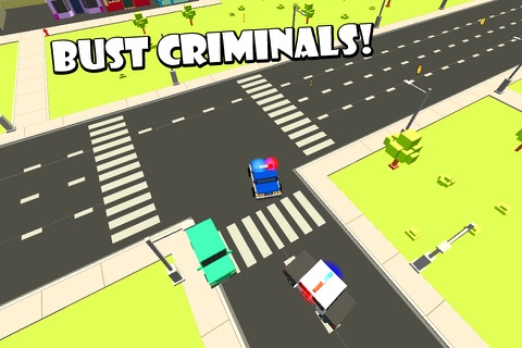 Pixel Smashy Race 3D: Cop Chase Full screenshot 2