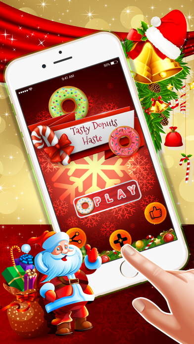 How to cancel & delete Tasty Donuts Haste : - A match 3 puzzles for Christmas season from iphone & ipad 1