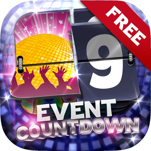 Event Countdown Fashion Wallpaper  - “ Disco Dance Music ” Free icon