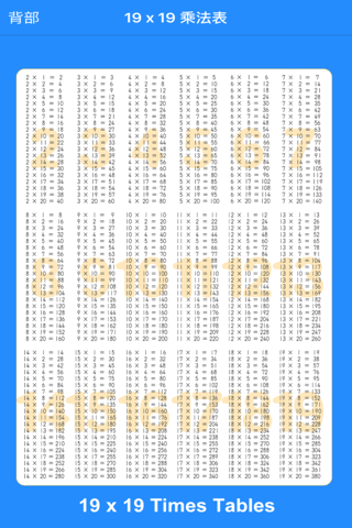 Speech 19 x 19 Multiplication screenshot 4