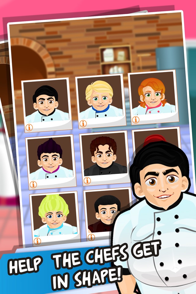 Chef Fat to Fit World Dash - cool run jump-ing & diner cooking games for kids! screenshot 2