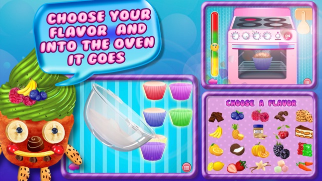 Cupcake Crazy Chef - Make & Decorate Your Own Muffin Cake(圖3)-速報App