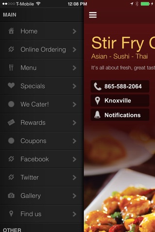 Stir Fry Cafe screenshot 2