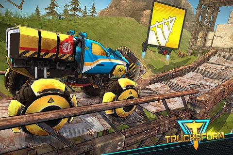 Trucksform - Offroad 3D Bigfoot Endless Racing screenshot 4