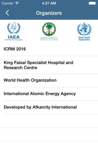 ICRM 2016 Event App screenshot 4