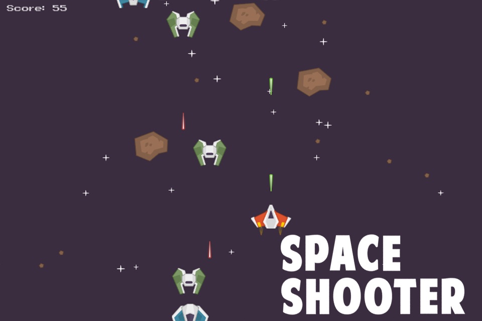 Space Shooter - Free Asteroids Shooting Game screenshot 2