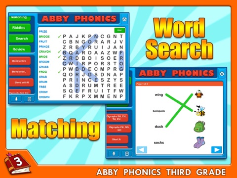 Abby Phonics - Third Grade HD Free Lite screenshot 3