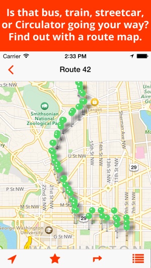 BusTrackDC - real time bus & rail info for DC(圖5)-速報App