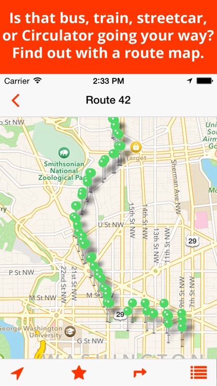 BusTrackDC - real time bus & rail info for DC screenshot-4