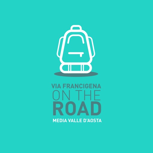 Via Francigena on the road icon