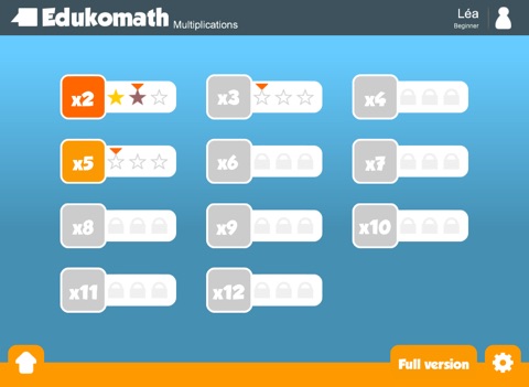 EdukoMath : tables de multiplication FREE screenshot 3