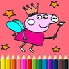 Coloring For Kids Inside Paintbox Peppa Pig Edition