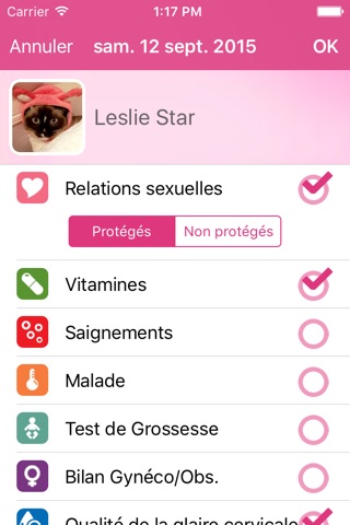 Lady Biz - Period Tracker and Fertility Calendar screenshot 2
