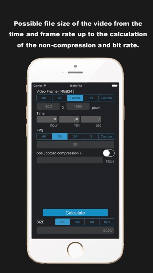 Video Size Calculator(圖2)-速報App