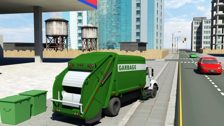 City Cleaner Garbage truck simulation screenshot-3